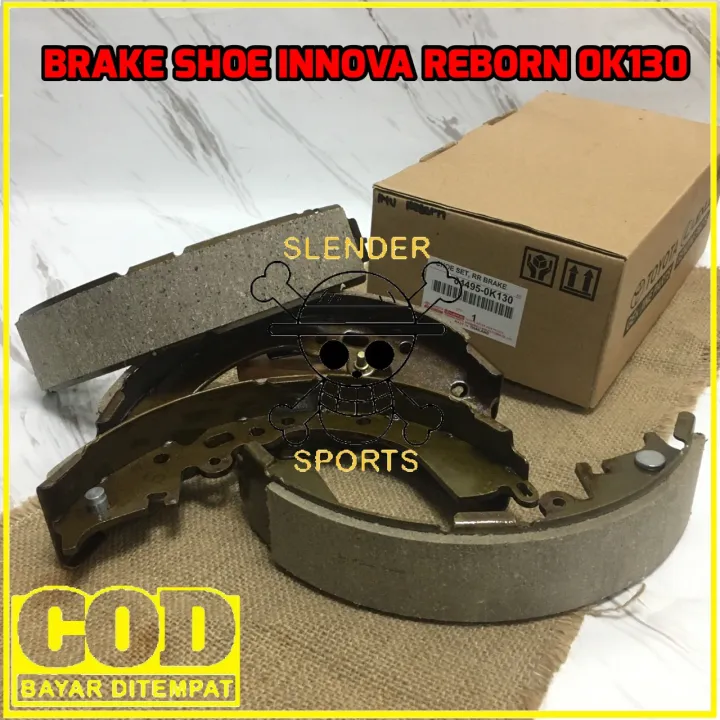 Brake Shoe Innova Reborn Kampas Rem Belakang Innova Reborn Hilux New