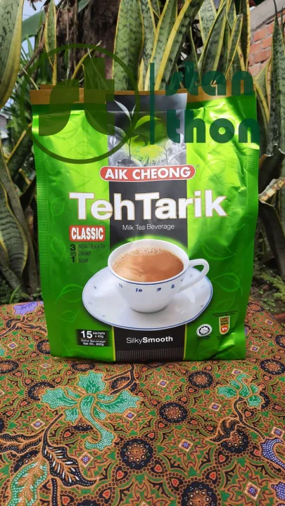 Teh Tarik Aik Cheong Malaysia Sachet 3 In 1 Isi 15 Pcs Lazada Indonesia