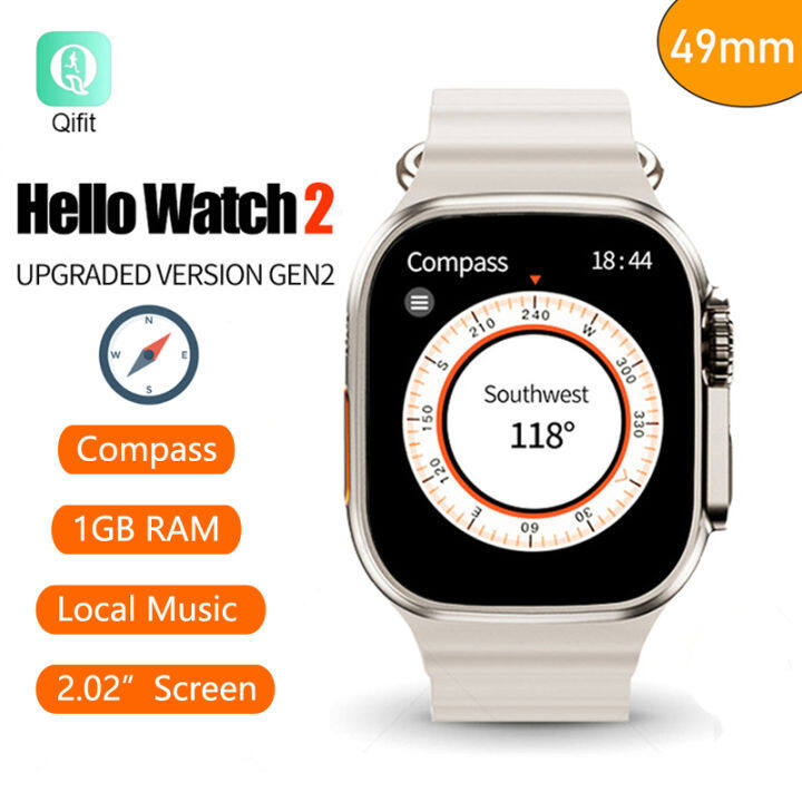 Original Hello Watch Men Smart Watch H Ultra Upgraded Inch