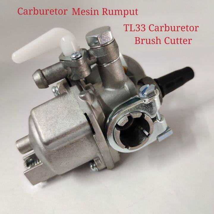 Carburetor Mesin Rumput TL33 Carburetor Brush Cutter With Fuel Cock