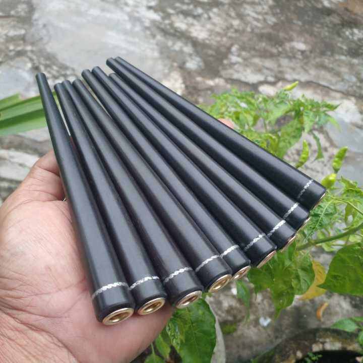 Once Pipa Rokok Kayu Kelor Hitam Cm Lazada Indonesia