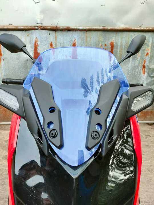 WINDSHIELD YAMAHA X MAX NEW 2023 CONNECTED TYPE SPORTY DIAMOND VISOR