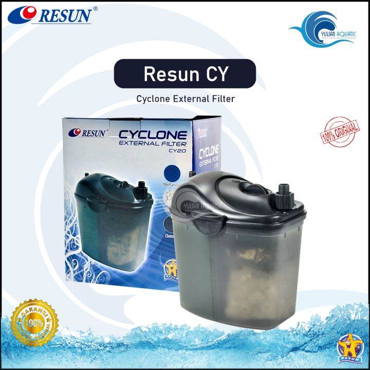 RESUN CY 20 Cyclone Aquarium External Filter Aquascape Lazada Indonesia