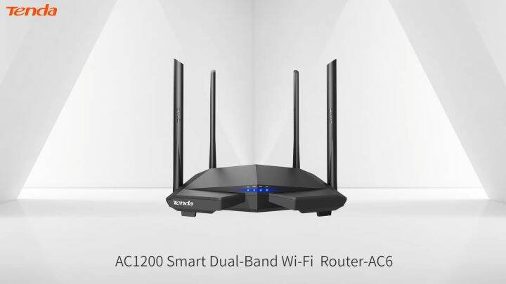 Tenda Ac V Fast Ethernet Dual Band Wifi Router Vlan Support