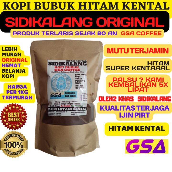 Gsa Kopi Bubuk Murni Asli Kg Kg Sidikalang Original Promo Murah