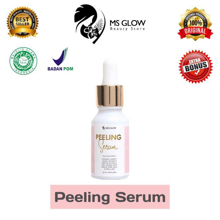 MS Glow Peeling Serum Original Lazada Indonesia