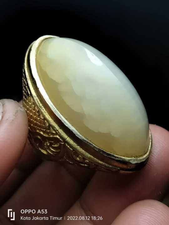 Batu Cincin Akik Pandan Nanas Lazada Indonesia