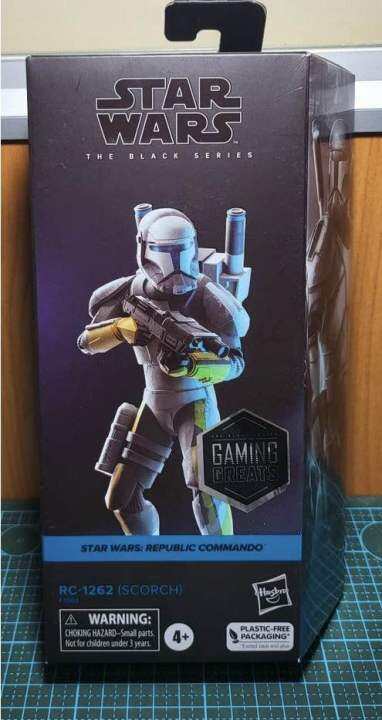 Star Wars TBS 6 RC 1262 Scorch SW The Black Series Republic Commando