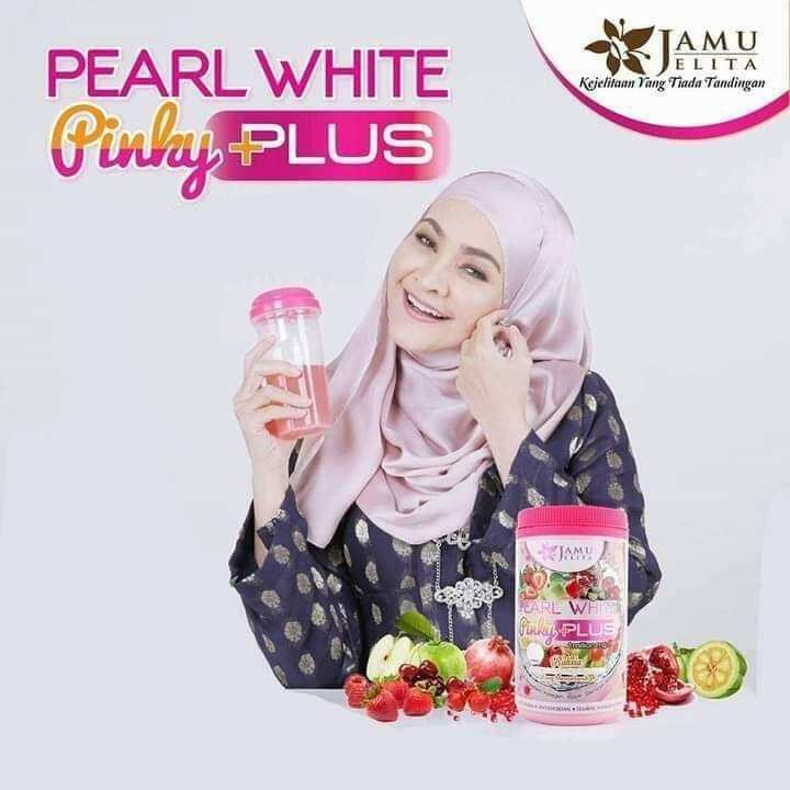 Pearl White Pinky Plus Jamu Jelita 1kg Free Shaker Ori Hologram Lazada