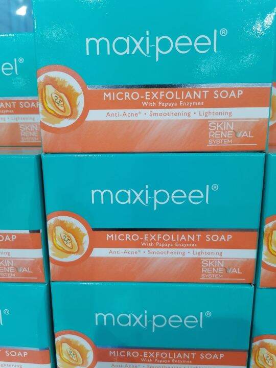 Maxi Peel Micro Exfoliant Soap With Papaya Enzymes Skin Renewal System