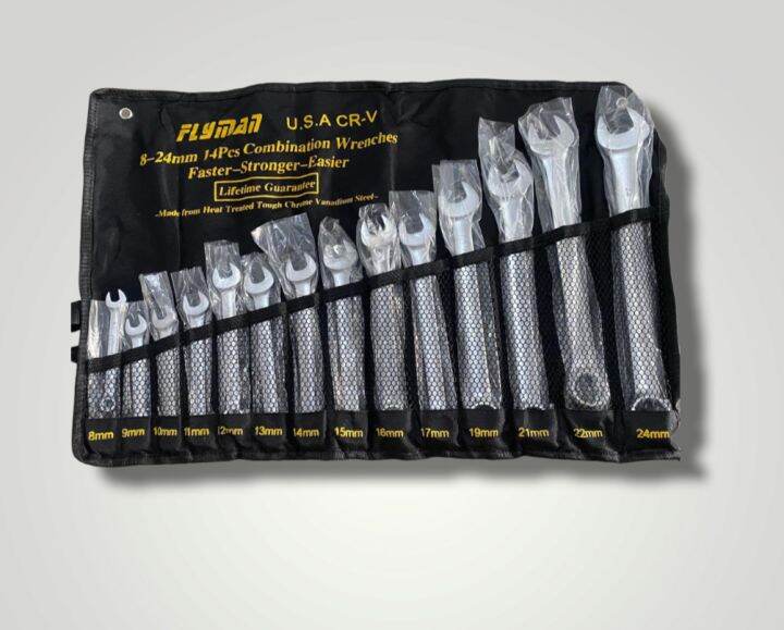 Pcs Combination Wrench Set Heavy Duty Lazada Ph