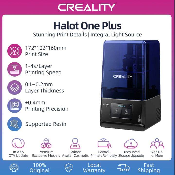 Creality Halot One Plus Resin D Printer With Stunning Print Details