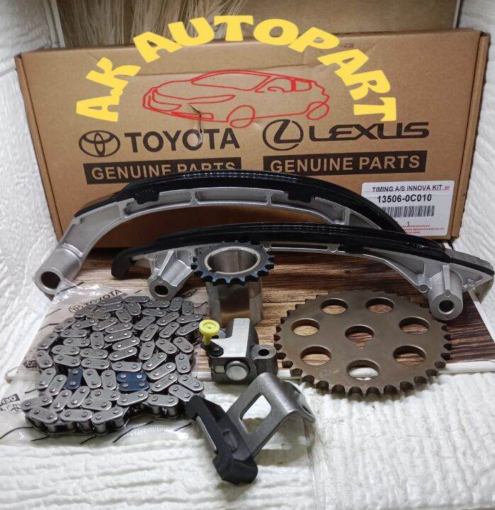 Rantai Keteng Set Timing Chain Kit Timing Kit Toyota Innova Hilux