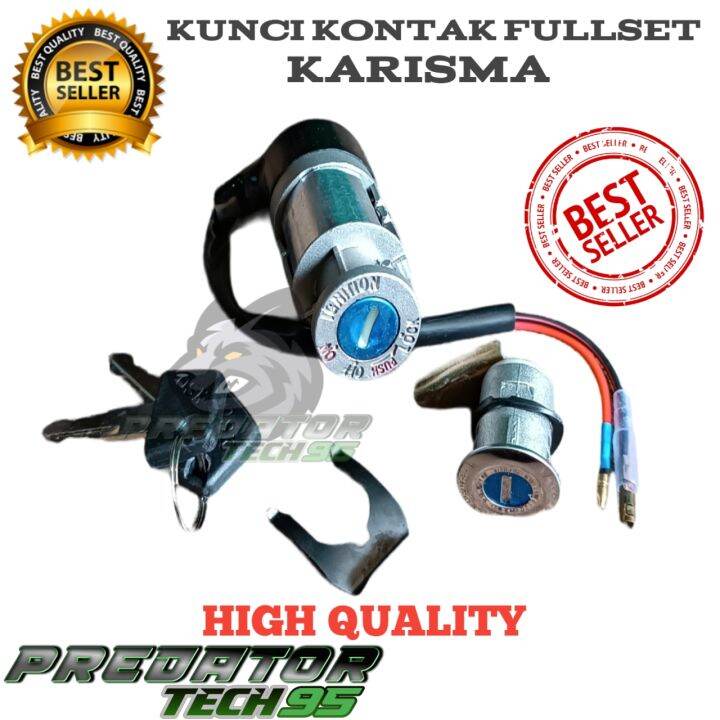 Kunci Kontak Assy Full Set Plus Kunci Jok Komplit Honda Karisma D X