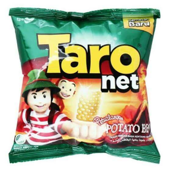 Chiki Taro Net Gr Renteng Isi Snack Ringan Dengan Varian Rasa