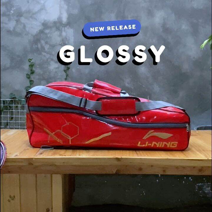 Tas Raket Badminton Ransel Thermo 2 Ruang Glossy Lazada Indonesia