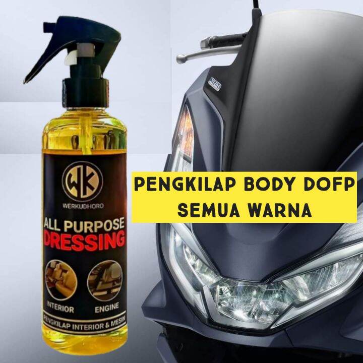 Pengkilap Motor Dofp Hitam Merah Putih By Wk Dressing Lazada Indonesia