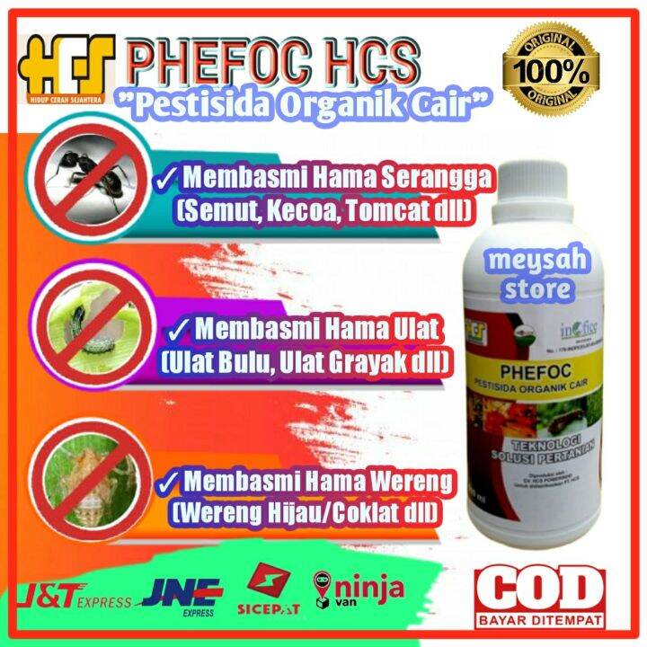 Obat Hama Padi Sawah PHEFOC HCS 500 Ml Pupuk Pembasmi Hama Tanaman