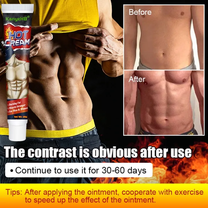 Slimming Cream Abdominal Muscle Strengthening Fat Burning Weight Men S