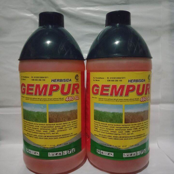 Herbisida Sistemik Gempur Sl Kemasan Liter Lazada Indonesia