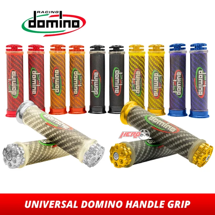 Domino Handle Grip Transparent Silione Carbon Aggresive Racing Rubber