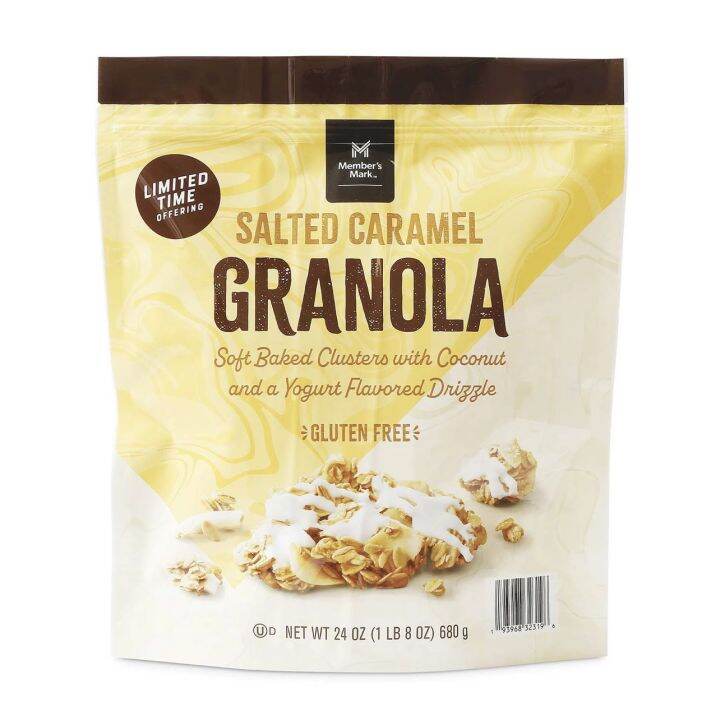 Member S Mark Salted Caramel Drizzled Granola Cluster Lazada PH