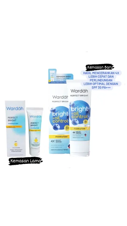 Wardah Perfect Bright Moisturizer Normal Skin Spf Lazada