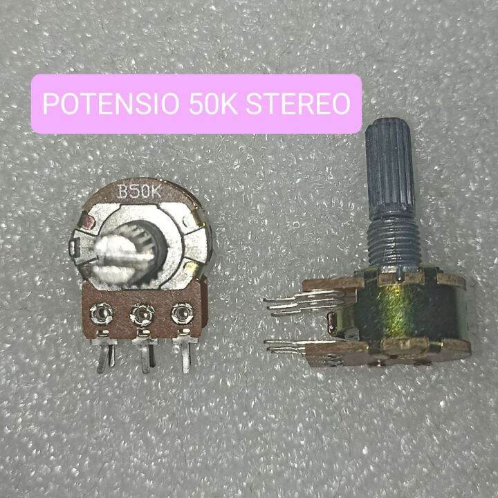 Potensio Stereo K Potensiometer Stereo K Lazada Indonesia