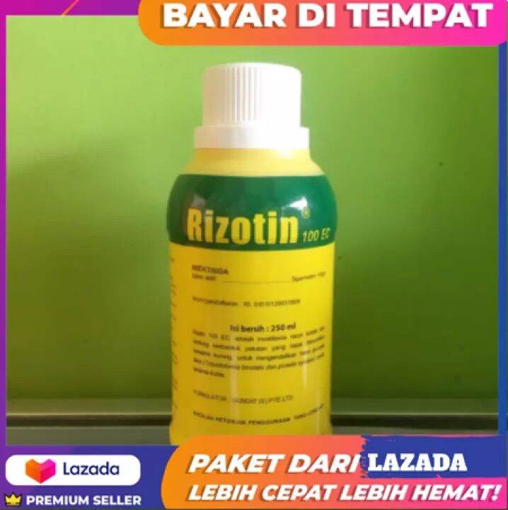 Insektisida Rizotin 100EC Isi 250ml Basmi Ulat Kutu Putih Belalang