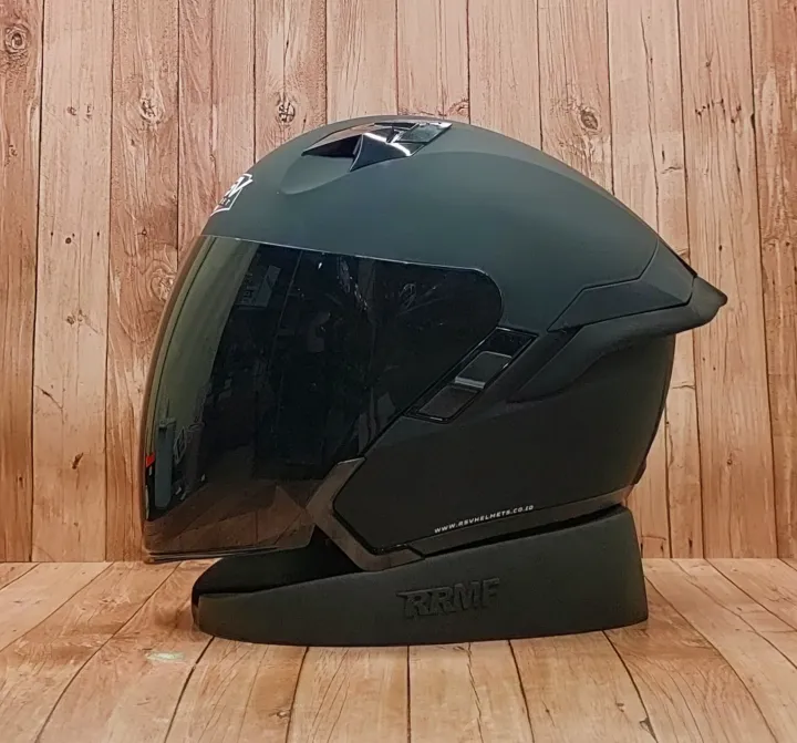 Helm Rsv Sv Black Dof Paket Ganteng I Visor Iridium I Rsv Sv