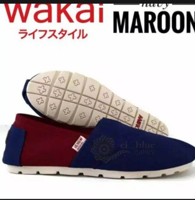 Slip On Pria Slip On Wanita Wakai Pria Wakai Wanita Sepatu Wakai Wakai