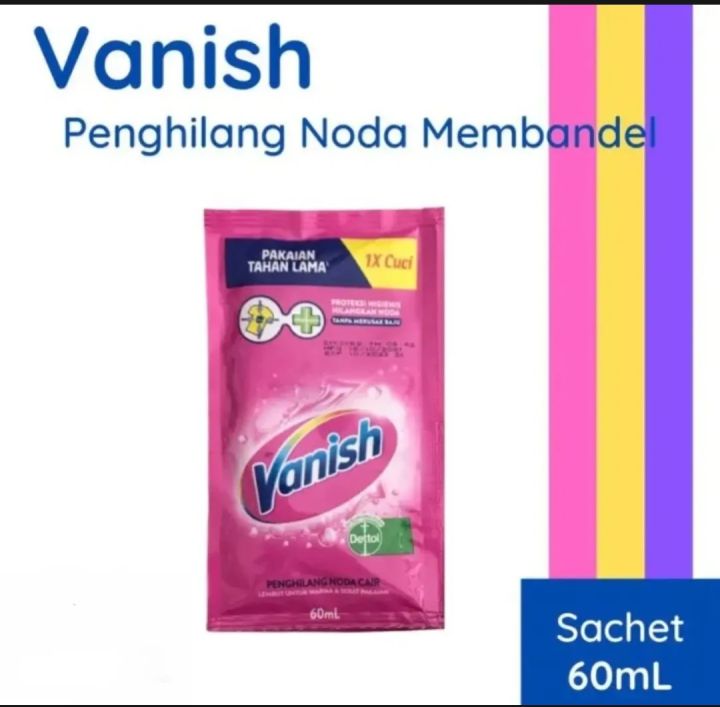 Vanish Penghilang Noda Cair 60 Ml Lazada Indonesia