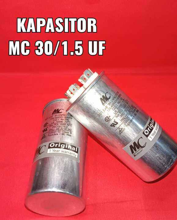 Kapasitor Capasitor Kompressor Outdoor Ac Lg Mc Uf Mf Original