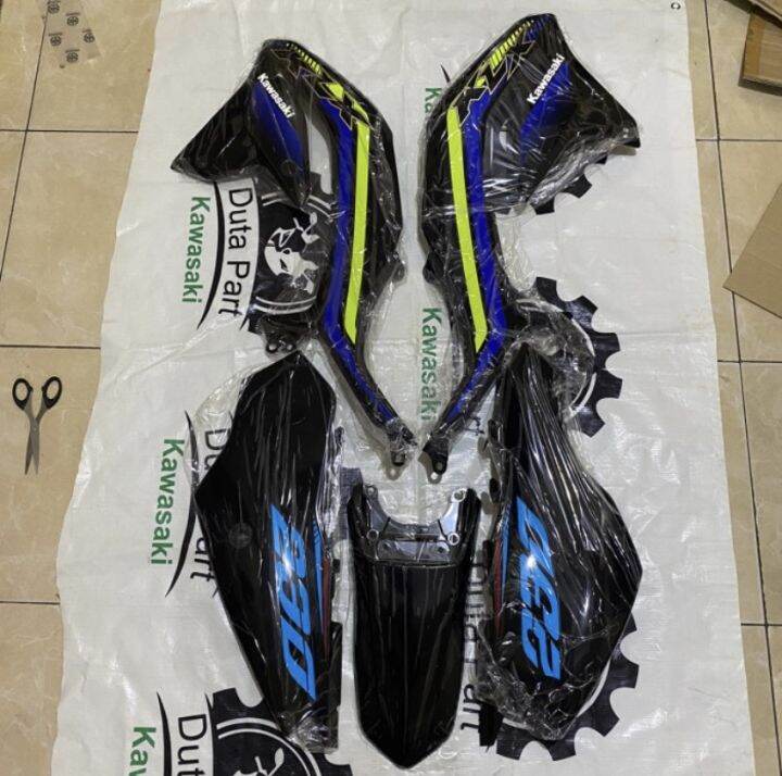 BODY FULL SET KLX 230 SE TANPA SPAKBOR DEPAN PNP KLX 230 R ORIGINAL