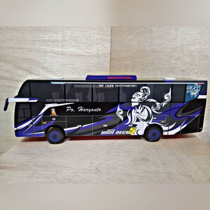 Miniatur Bus PO HARYANTO New Jetbus5 SHD Lazada Indonesia