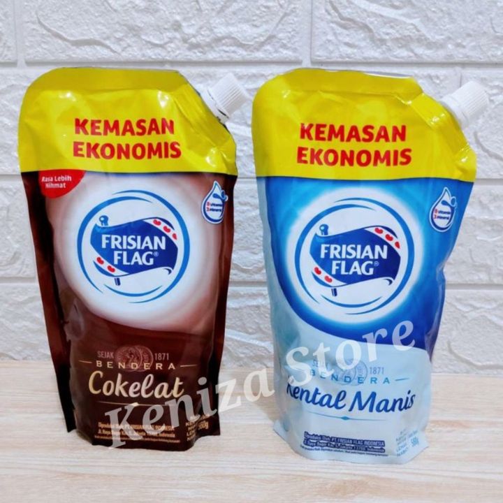 FRISIAN FLAG SKM POUCH Putih Cokelat 545g Lazada Indonesia