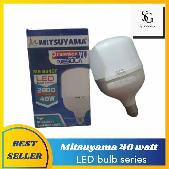 SG Bohlam Lampu LED Bulb 40 Watt Super Terang Anti Pecah Lazada