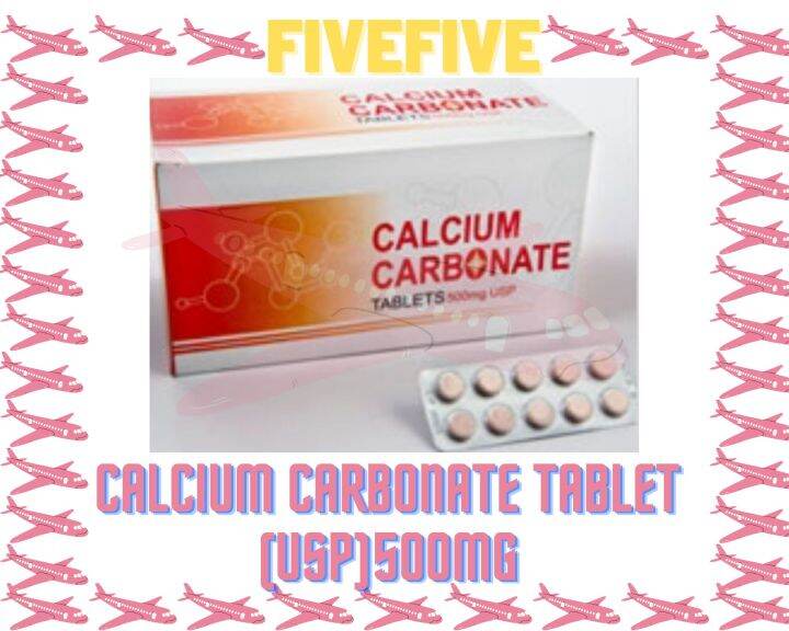 Calcium Carbonate MPI 500mg 1000tablet Lazada