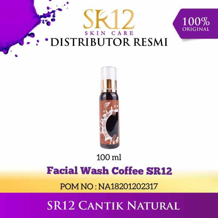 FACIAL WASH COFFEE SR12 UNTUK KULIT KUSAM Lazada Indonesia