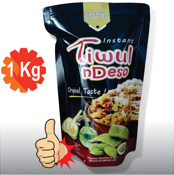 Premium Tiwul Instan Oyek Singkong Khas Kota Gaplek 1 Kg Lazada