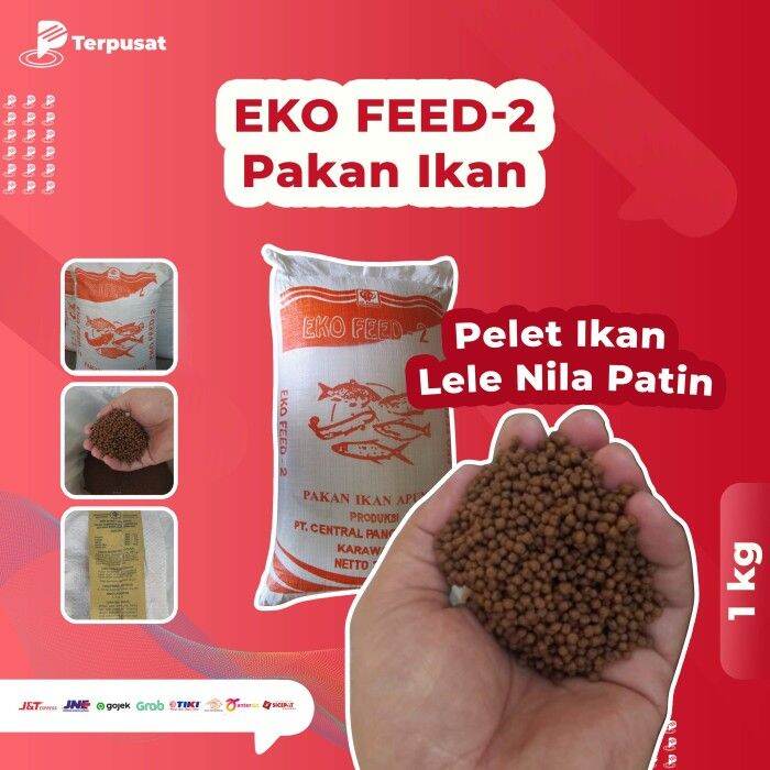 Pakan Ikan Pelet Apung Ikan Lele Gurame Nila Bawal Patin Ikan Hias Eko