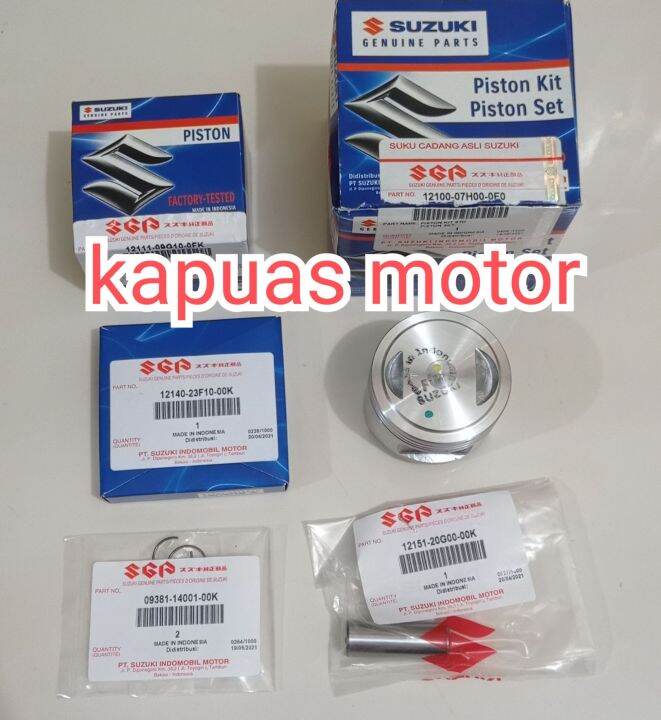 Piston Kit Seher Paket Suzuki Smash Smash New Shogun Os Std