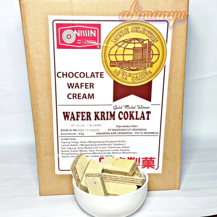 Wafer Krim Coklat Nissin Kg Lazada Indonesia