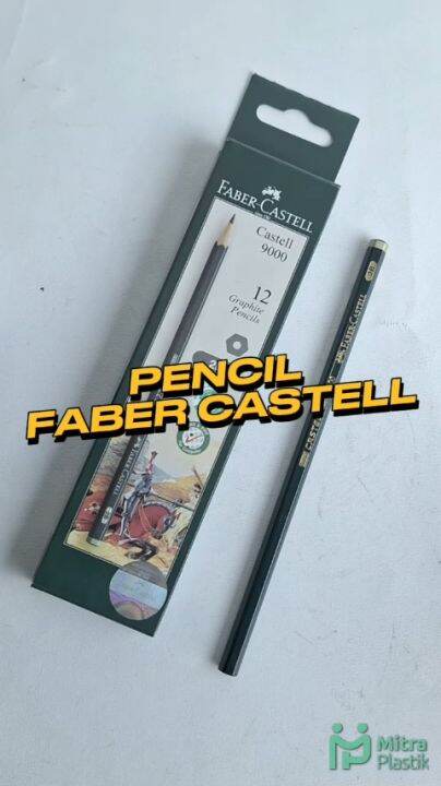 Pensil Faber Castell B Hb Pensil Komputer Kayu Pinsil Ujian Lazada