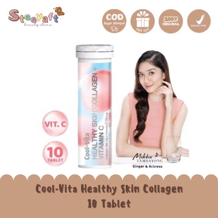 Coolvita Healthy Skin Collagen Vitamin C Minuman Collagen Rasa