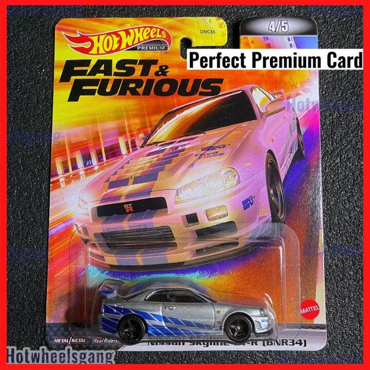 Hot Wheel Nissan Skyline Gtr R Premium Fast And Furious Jdm