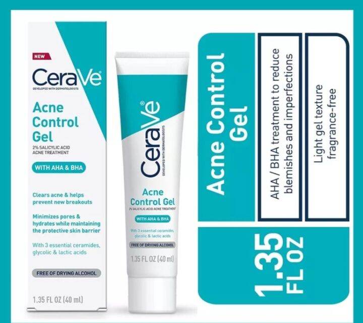 Cerave Acne Control Gel 1 35oz 40ml Lazada PH