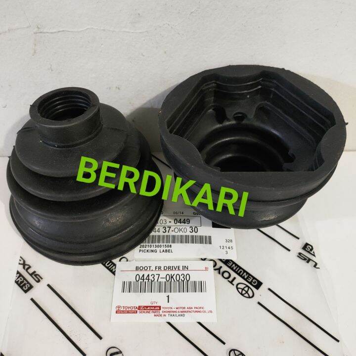 KARET BOOT CV JOINT BOOT DRIVE SHAFT HILUX VIGO FORTUNER VNT Lazada