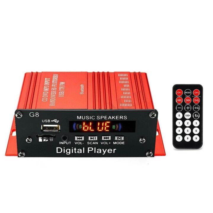 24 Hours Shipping12V 200W Car Audio Power Amplifier 2CH Mini Digital