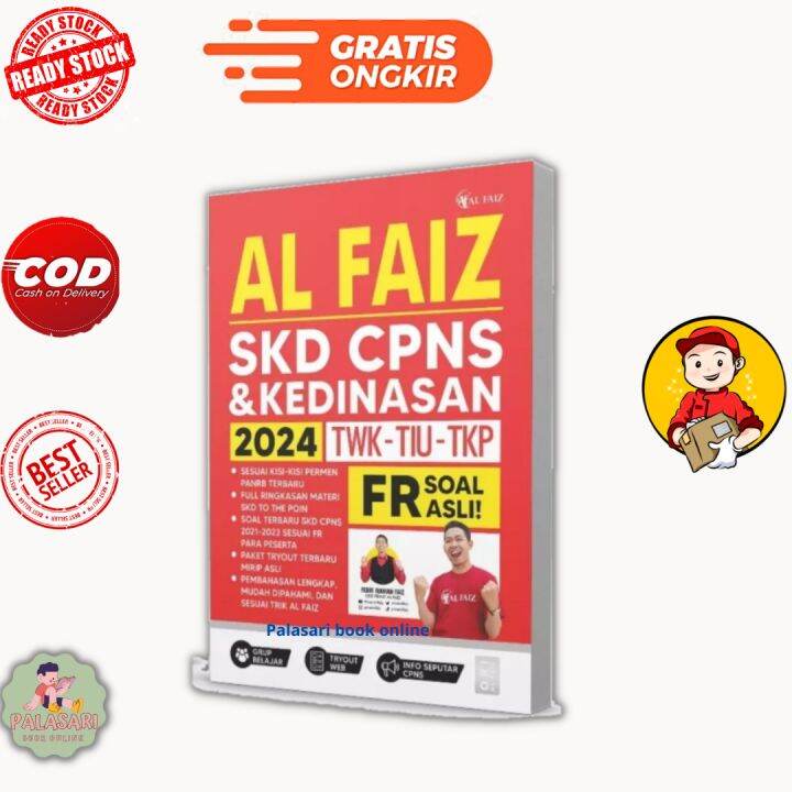 Buku Al Faiz Skd Cpns Dan Kedinasan Twk Tiu Tkp Fr Soal Asli